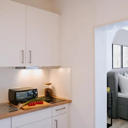 Designoase Fuer 3 Mit Blick Auf Den Wismarer Hafen Apartament Wißmar